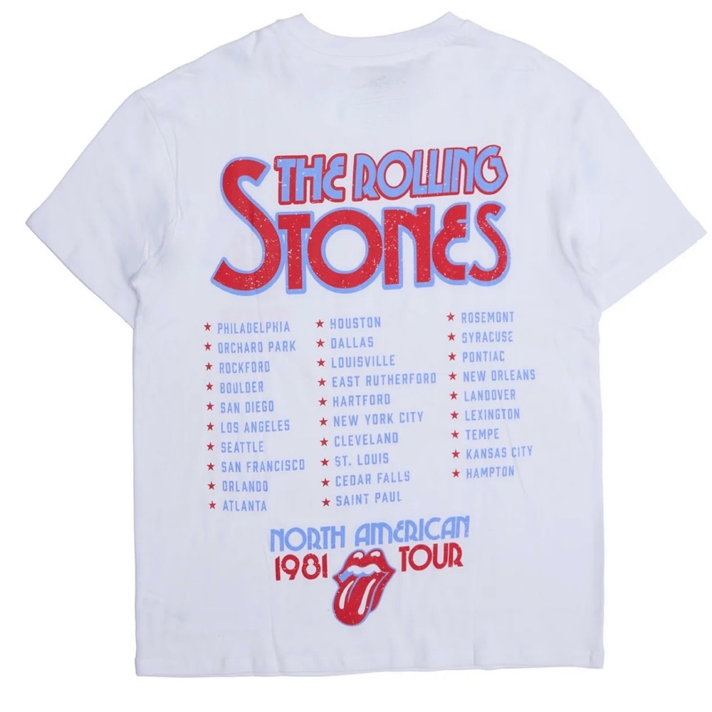 2/$30 THE ROLLING STONES T-SHIRT - BRAND NEW STILL IN THE PLASTIC!